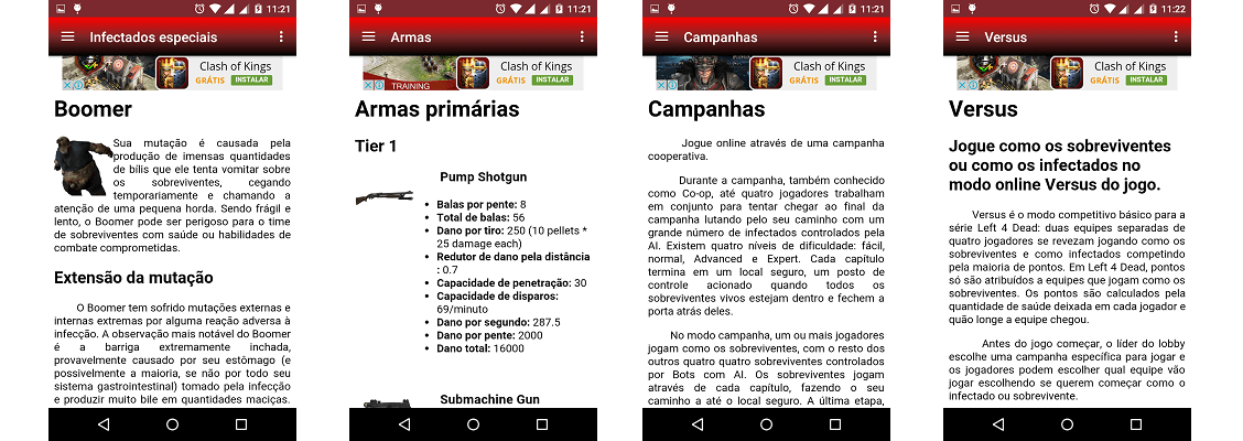 Aprenda sobre os personagens